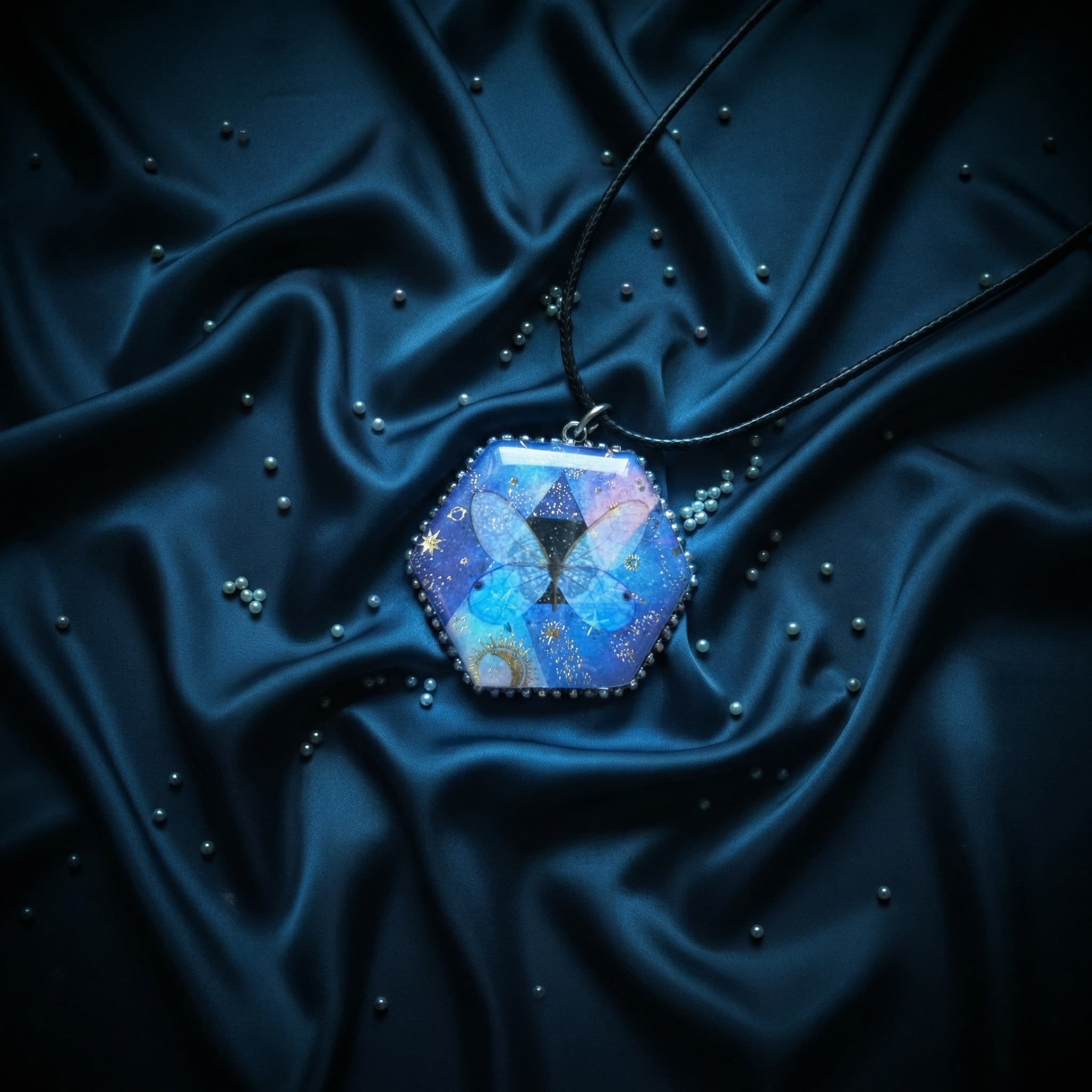 Celestial Butterfly Pendant